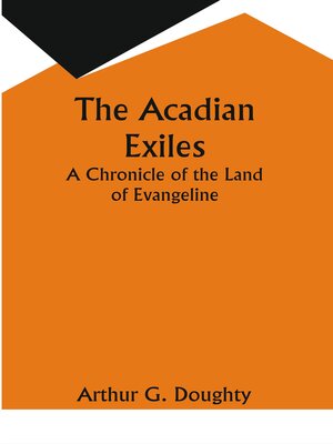 cover image of The Acadian Exiles